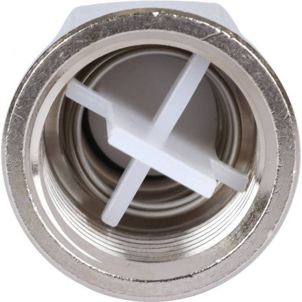 Клапан отсекающий, обратный, 1/2&quot; никель STOUT SVC-1003-000015