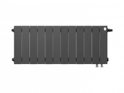 Биметаллический радиатор отопления Royal Thermo PianoForte 300 12 секций Noir Sable VDR