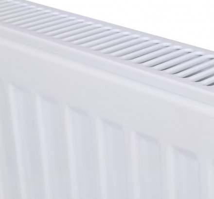 Стальной панельный радиатор Тип 22 Rommer Ventil 22/400/1000 нижнее правое подключение