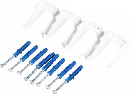 Стальной трубчатый радиатор 2-колончатый Rommer RST 2050/22 боковое подключение RAL9016