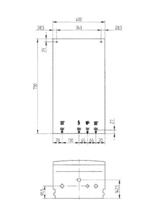 Настенный газовый котел Baxi ECOFOUR 1.14