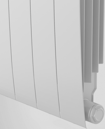 Биметаллический радиатор Royal Thermo BiLiner 500 Bianco Traffico VR80 - 12 секц.