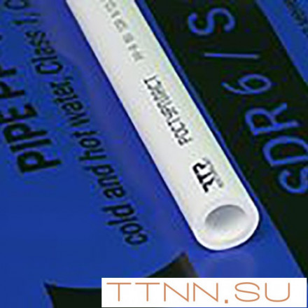 Труба РосТурПласт PN20, SDR6 (горячая и холодная вода) D110мм арт.15664