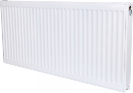 Стальной панельный радиатор Тип 22 Rommer Ventil 22/400/1100 нижнее правое подключение