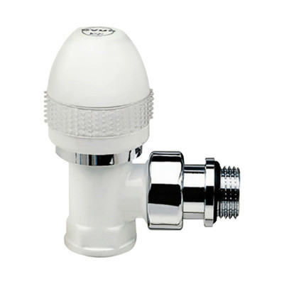 Вентиль угловой SR Rubinetterie Ovus 1/2 белый