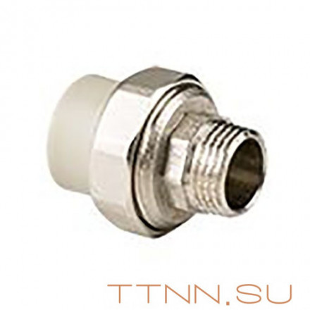 Муфта РосТурПласт комб. разъемная (американка), наруж. резьба 40х1 1/4&quot; арт.15813