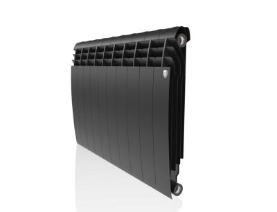 Алюминиевый радиатор Royal Thermo Biliner Alum 500 Noir Sable 10 секц.