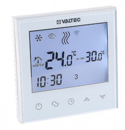 Термостат электронный комнатный Valtec с Wi-Fi, 220 В, VT. AC712.0.0