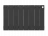 Биметаллический радиатор отопления Royal Thermo PianoForte 300 8 секций Noir Sable