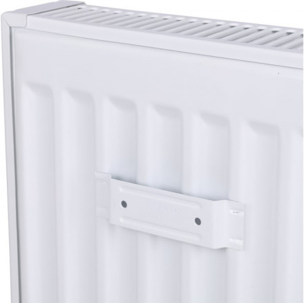 Стальной панельный радиатор Тип 22 Rommer Ventil 22/400/1200 нижнее правое подключение