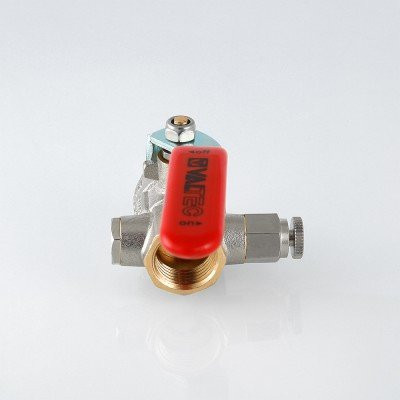 Кран шаровый с дренажным вентилем Valtec 1 VT.245