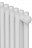 Стальной трубчатый радиатор 2-колончатый Royal Thermo Shift R22 VC2030 - 18 секц. RAL9016, нижнее 1/2