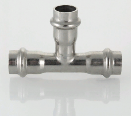 Тройник из нержавеющей стали Valtec 28х15х28 VTi.931.I.281528