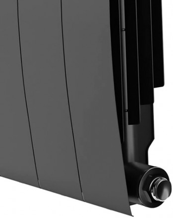 Биметаллический радиатор Royal Thermo BiLiner 500 Noir Sable VR80 - 10 секц.