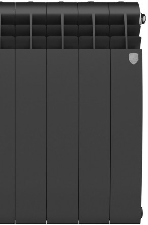 Биметаллический радиатор Royal Thermo BiLiner 500 Noir Sable VR80 - 12 секц.