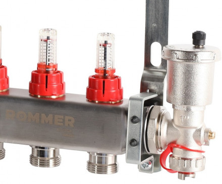 Для отопления Rommer 1&quot;/3/4&quot;x3 с расходомерами (RMS-1210-000003)