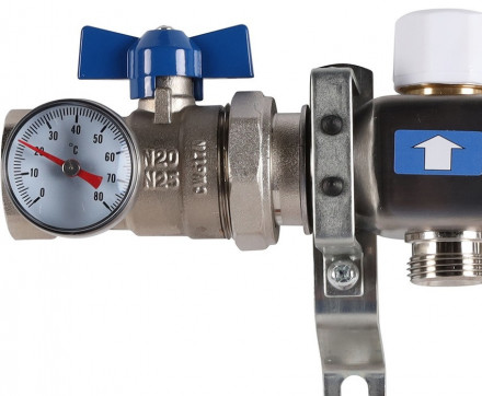 Для отопления Rommer 1&quot;/3/4&quot;x3 с расходомерами (RMS-1210-000003)