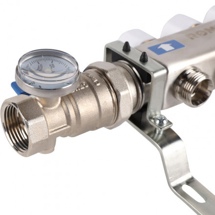 Для отопления Rommer 1&quot;/3/4&quot;x3 с расходомерами (RMS-1210-000003)