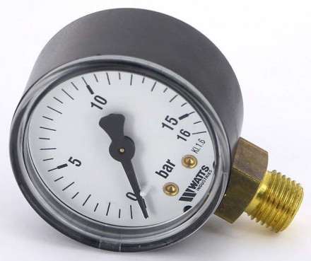 Манометр радиальный Watts F+R200 (MDR) 63/ 16x1/4&quot;