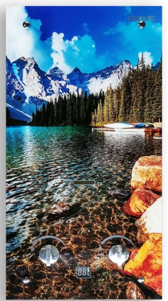 Газовый проточный водонагреватель VilTerm S13 Print (Горы)