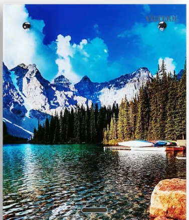 Газовый проточный водонагреватель VilTerm S13 Print (Горы)