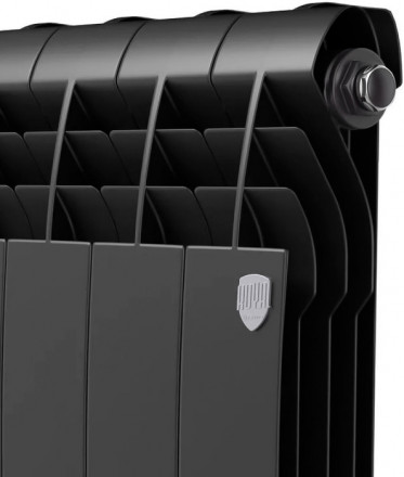 Биметаллический радиатор Royal Thermo BiLiner 500 Noir Sable VR80 - 6 секц.