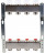 Для отопления Rommer 1&quot;/3/4&quot;x4 с запорными клапанами (RMS-3200-000004)
