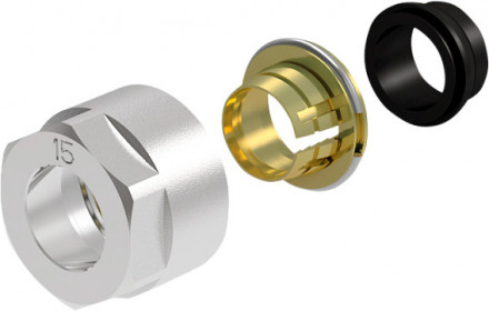 Концовка для монтажной трубки Royal Thermo концовка для монтажной трубки 3/4&quot; (белый)