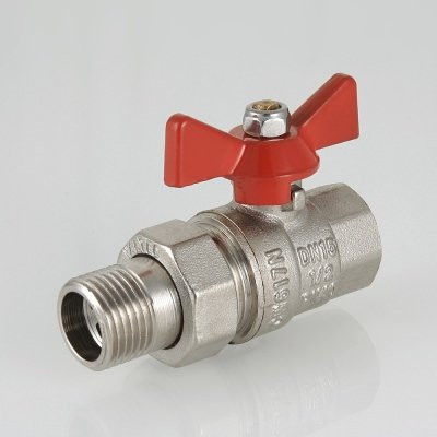 Кран шаровый с накидной гайкой Valtec  1 VT.227.N.06