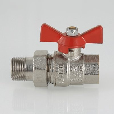 Кран шаровый с накидной гайкой Valtec  1 VT.227.N.06