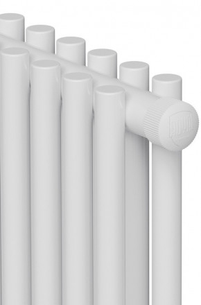 Стальной трубчатый радиатор 2-колончатый Royal Thermo Shift R22 VC2050 - 12 секц. RAL9016, нижнее 1/2