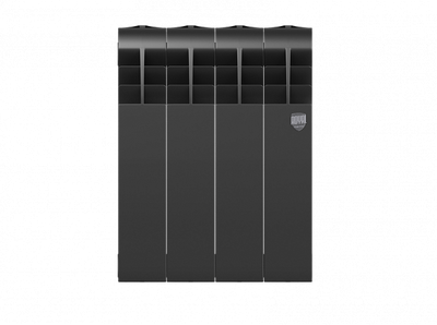 Биметаллический радиатор Royal Thermo Biliner 350 Noire Sable 4 секц.