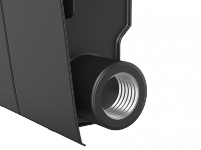 Биметаллический радиатор Royal Thermo Biliner 350 Noire Sable 4 секц.