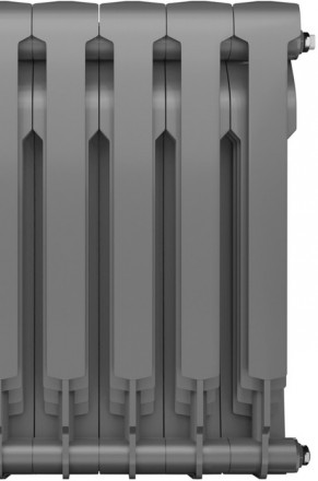 Биметаллический радиатор Royal Thermo BiLiner 500 Silver Satin VR80 - 10 секц.