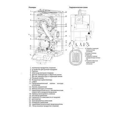 Настенный газовый котел 64 кВт Chaffoteaux TALIA GREEN SYSTEM HP 85 EU