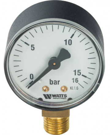Манометр радиальный Watts F+R200 (MDR) 80/ 16x1/2&quot;
