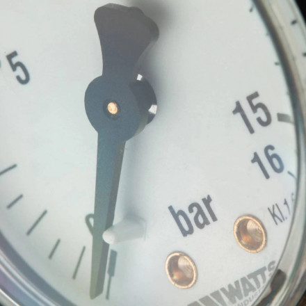 Манометр радиальный Watts F+R200 (MDR) 80/ 16x1/2&quot;