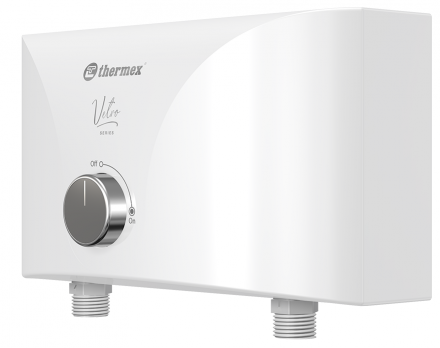 Электрический проточный водонагреватель 3,5 кВт Thermex Vetro 3500 combi