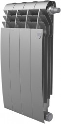 Биметаллический радиатор Royal Thermo BiLiner 500 Silver Satin VR80 - 4 секц.