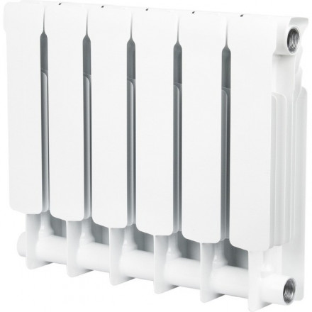 Биметаллический радиатор STOUT SPACE 350 6 секций (SRB-0310-035006)