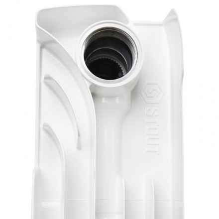Биметаллический радиатор STOUT SPACE 350 6 секций (SRB-0310-035006)