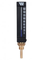Термометр спиртовой прямой Watts Термометр спиртовой прямой (штуцер 160 мм)