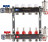 Для отопления Rommer 1&quot;/3/4&quot;x4 с расходомерами (RMS-1210-000004)