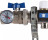 Для отопления Rommer 1&quot;/3/4&quot;x4 с расходомерами (RMS-1210-000004)