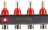 Для отопления Rommer 1&quot;/3/4&quot;x4 с расходомерами (RMS-1210-000004)