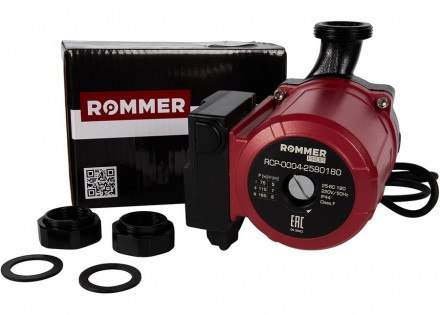 Насос для отопления Rommer Profi 25/80-180