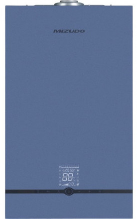 Настенный газовый котел MIZUDO M24Т OpenTherm голубая панель управления