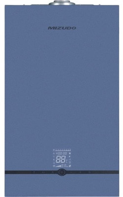 Настенный газовый котел MIZUDO M24Т OpenTherm голубая панель управления