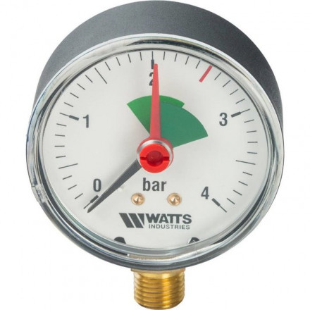 Манометр радиальный Watts F+R201 (MHR) 100/4x1/2&quot;