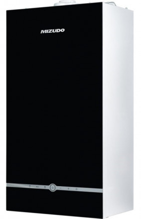Настенный газовый котел MIZUDO M24Т OpenTherm черная панель управления
